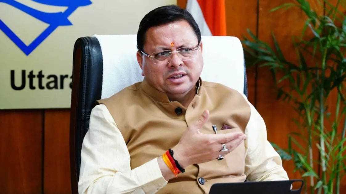 मानसून के बाद सभी निर्माण कार्यों में तेजी लाएं : मुख्यमंत्री धामी